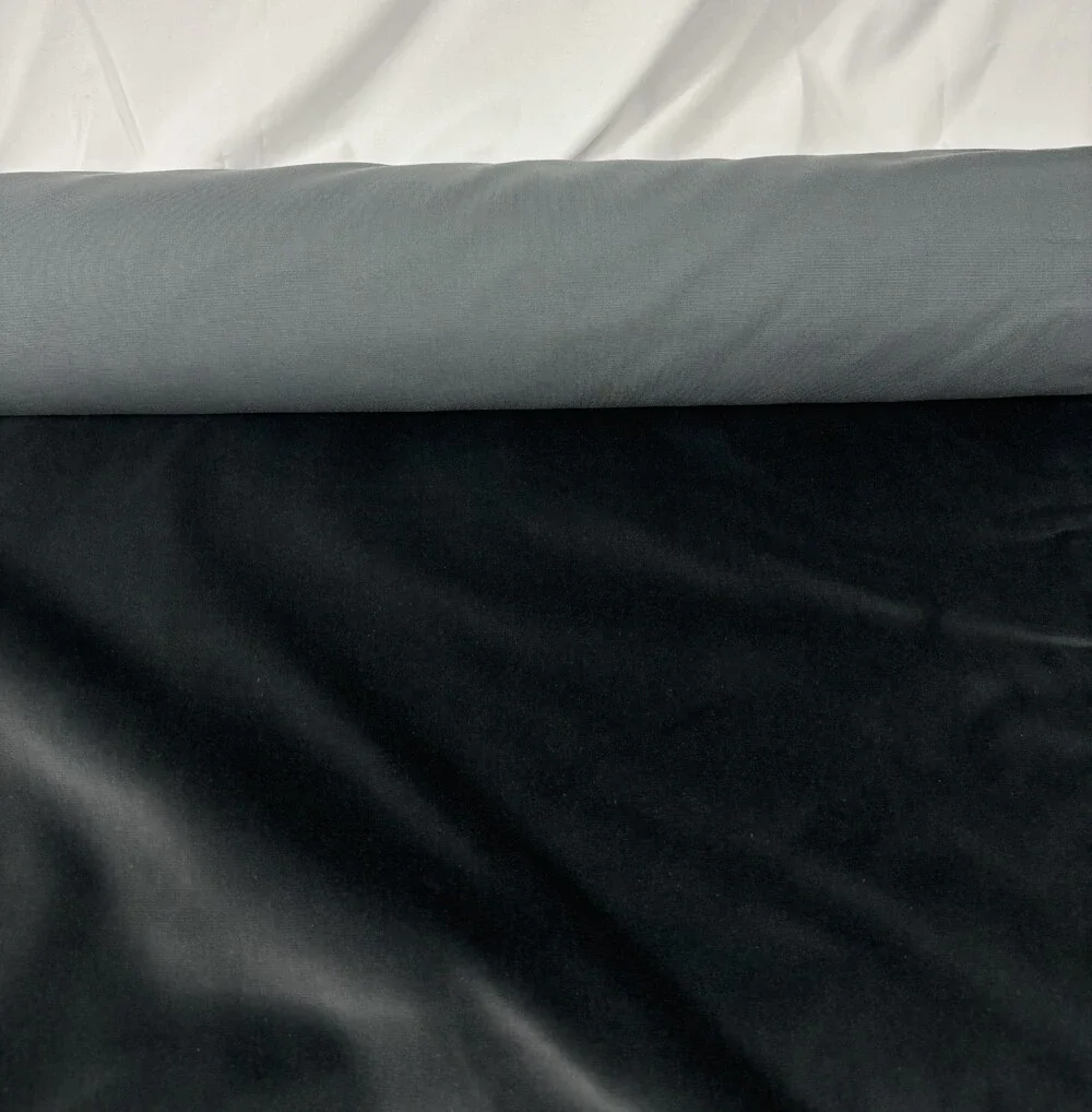 KRAVET Versailles Gray Velvet Upholstery Fabric E20713 54